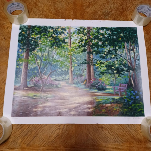 SCHAEFER MILES SIGNED AND NUMBERED ART WORK LOT OF 3 PAINTING/PRINTS 1 LARGE 2 S - Picture 1 of 16